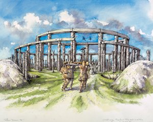 Woodhenge, 25e eeuw v.Chr.