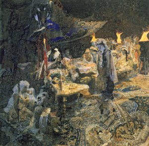 Oosters Verhaal door Mikhail Aleksandrovich Vrubel