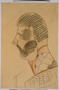 Keizer Alexander II van Rusland door Mikhail Aleksandrovich Vrubel