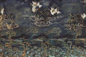 Waterlelies door Mikhail Aleksandrovich Vrubel