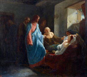 De opstanding van de dochter van Jairus