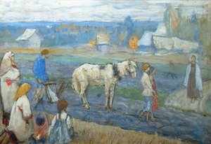 Op het veld, 1911