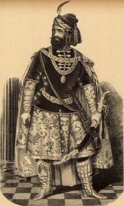 Márton Lendvay als Bánk Bán (Miklós Barabás, 1856) door Miklós Barabás