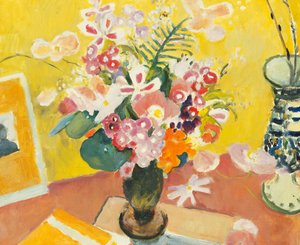 Lentebloemen in een Vaas