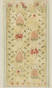 Slaapkamer stencil door Mildred E. Bent