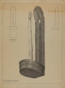 Kandelaar door Mildred Ford