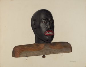 Hoofd van een zwart persoon, c. 1940