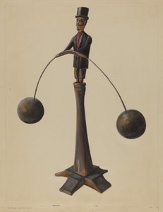 Pa. Duitse balancerende man