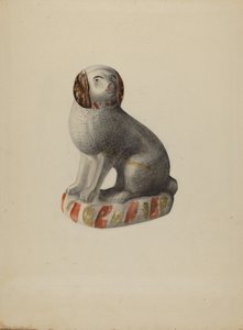 Pa. Duitse Hondenfiguur