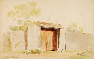 Abdij Poort-St. door Miner Kilbourne Kellogg
