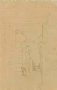 Egyptische Tempel door Miner Kilbourne Kellogg