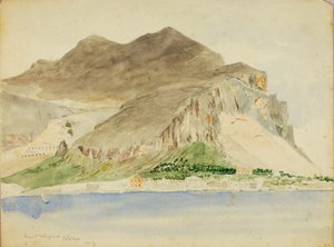 Mt. Pellegrino, Palermo door Miner Kilbourne Kellogg