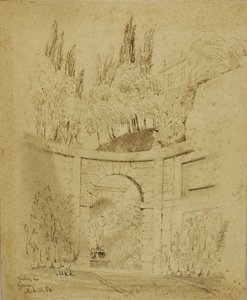 Villa in Genua door Miner Kilbourne Kellogg