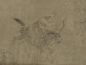 De gevangenschap van Cai Wenji, 14e-15e eeuw