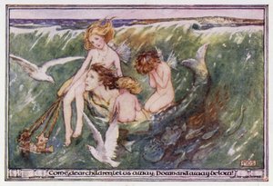 De verlaten zeemeerman. Matthew Arnold door Minnie Didbin Spooner