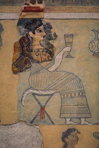 Kampkruk Fresco door Minoan