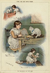Ethel en haar witte kat