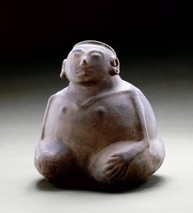 Menselijke Beeldvaas, 1300-1500 (keramiek)