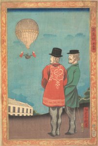 Afbeelding van een Luchtballon door Miyagi Gengyo
