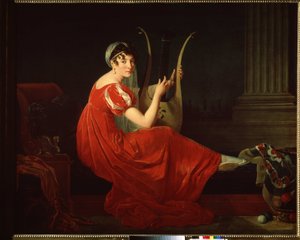 Portret van Josephine Budayevskaya door Mlle Riviere