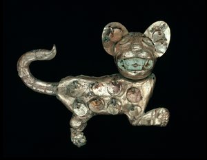 Feline figuur door Moche Moche