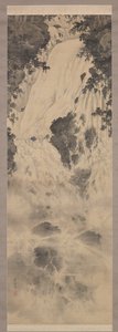 Waterval door Mochizuki Gyokusen