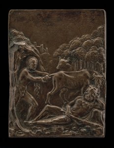 Cacus Steelt het Vee van Geryon van Hercules