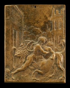 Hercules en een Centaur, 1507 of eerder door Moderno