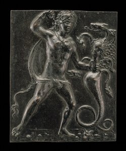 Hercules en de Lernaeaanse Hydra door Moderno