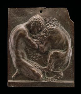 Hercules en de Nemeïsche Leeuw door Moderno