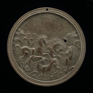 De dood van Hippolytus, of De val van Phaeton door Moderno