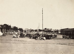 Het bouwen van een rijk in het fascistische tijdperk: het oude marktplein van Asmara, 09/05/1936