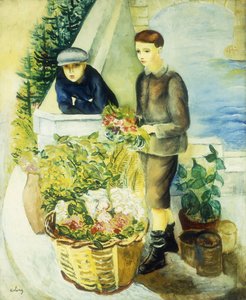 Bloemenverkopers; Marchands de Fleurs