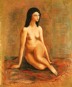 Nude Sitting; Nu Assis