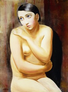 Naakte vrouw zittend; Femme Nue Assise