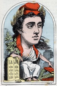 Allegorie van de republiek (Marianne) in 