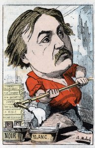 Portret van Gustave Doré, tekenaar en graveur 1832-1883 in 