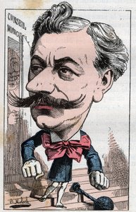 Portret van Louis Andrieux (1840-1931), Franse advocaat en politicus door Moloch