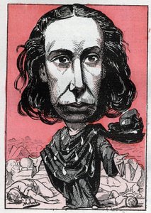Portret van Louise Michel (1830-1905), lerares, arbeidersactiviste, anarchiste, bijgenaamd de 