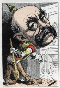 Portret van Otto Von Bismarck (1815-1898), Kanselier van Pruisen