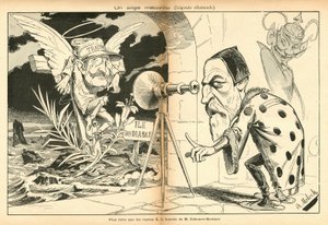 Het beeld voor lachen, nummer 4, circa 1897 - Dreyfus affaire, Duivelseiland - Dreyfus Alfred, Scherer-Kestner Auguste