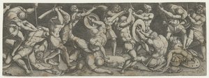 Gevecht tussen Romeinse soldaten