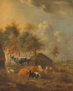 Landschap met dieren