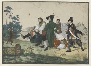 De Zeven Zwaben en de haas