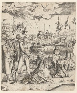 Het martelaarschap van de heilige Catharina