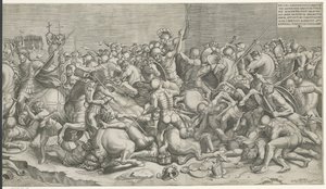 Slag bij de Milvische brug (rechter delen)