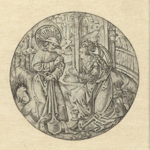 Christus verschijnt aan Maria Magdalena door Monogrammist S