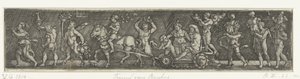 Triomf van Bacchus door Monogrammist VG