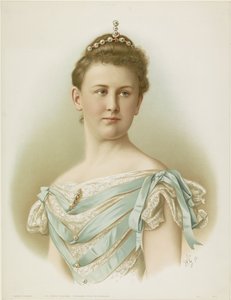 Portret van Wilhelmina, koningin der Nederlanden door Monogrammist WG