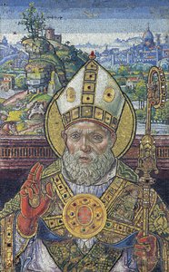 Hoofd van St. Zenobius, 1505 door Monte di Giovanni del Fora